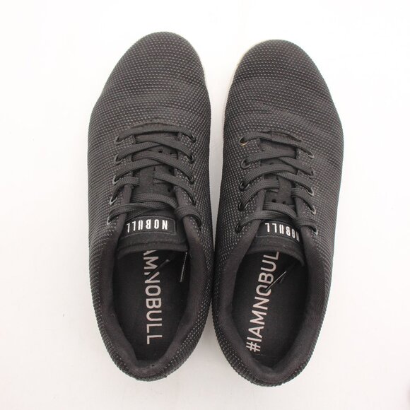NoBull Superfabric Outwork Training Shoes Men's 9.5 Women's 11 Black Sneakers - Picture 9 of 9